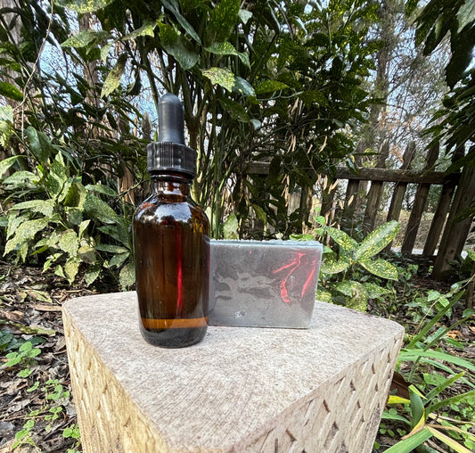 KEFβs Activated Charcoal Beard Soap π§π½