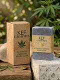 KEF’s Activated Charcoal Beard Soap 🧔🏽
