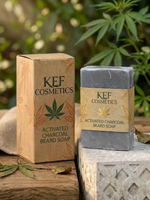 KEF’s Activated Charcoal Beard Soap 🧔🏽