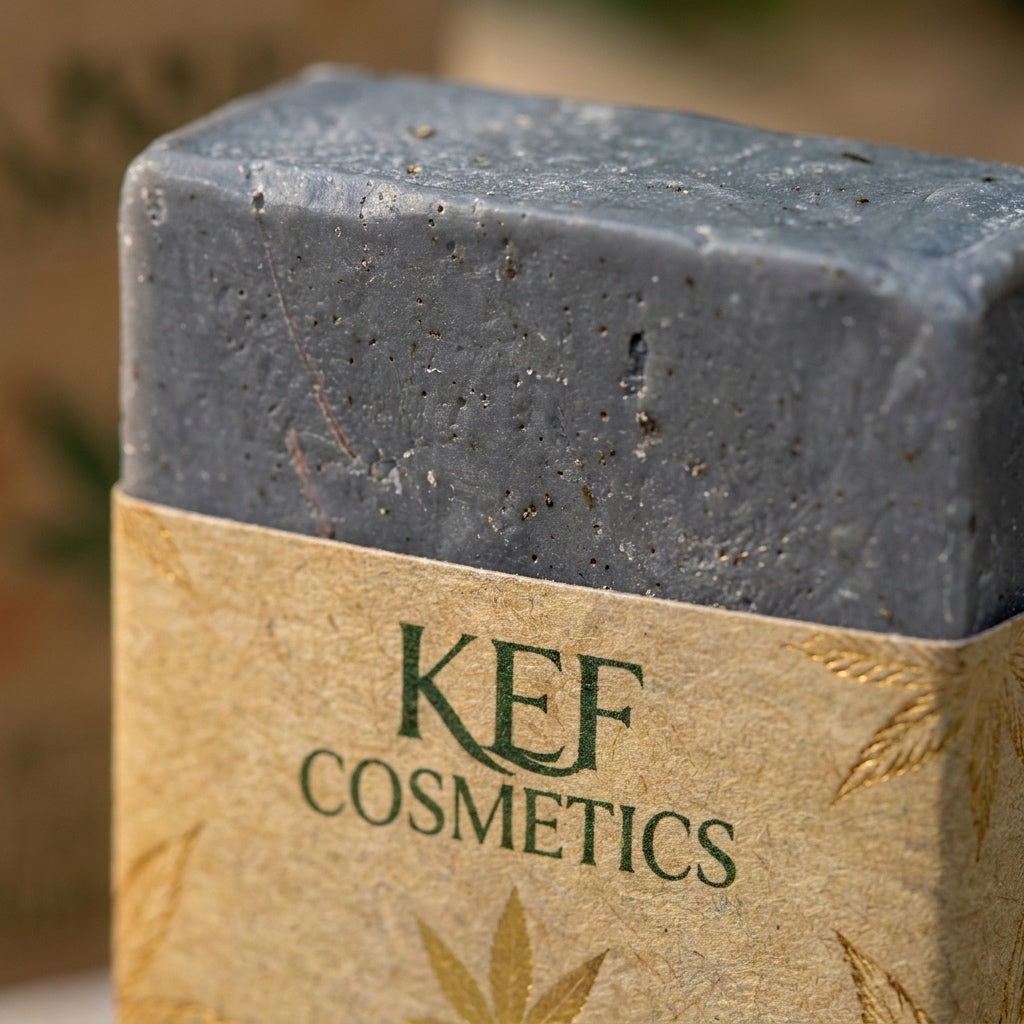 KEF’s Activated Charcoal Beard Soap 🧔🏽
