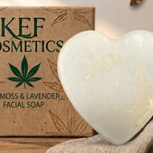 KEF's Seamoss & Lavender Facial Soap for Skin Repair