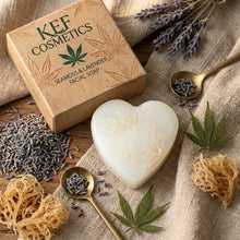 KEF's Seamoss & Lavender Facial Soap for Skin Repair