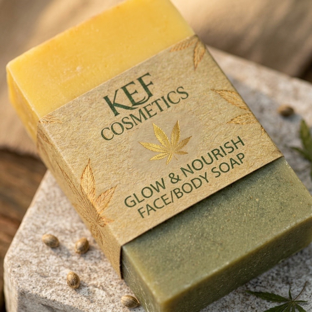 KEF’s Glow & Nourish Face/Body Soap 🥭✨