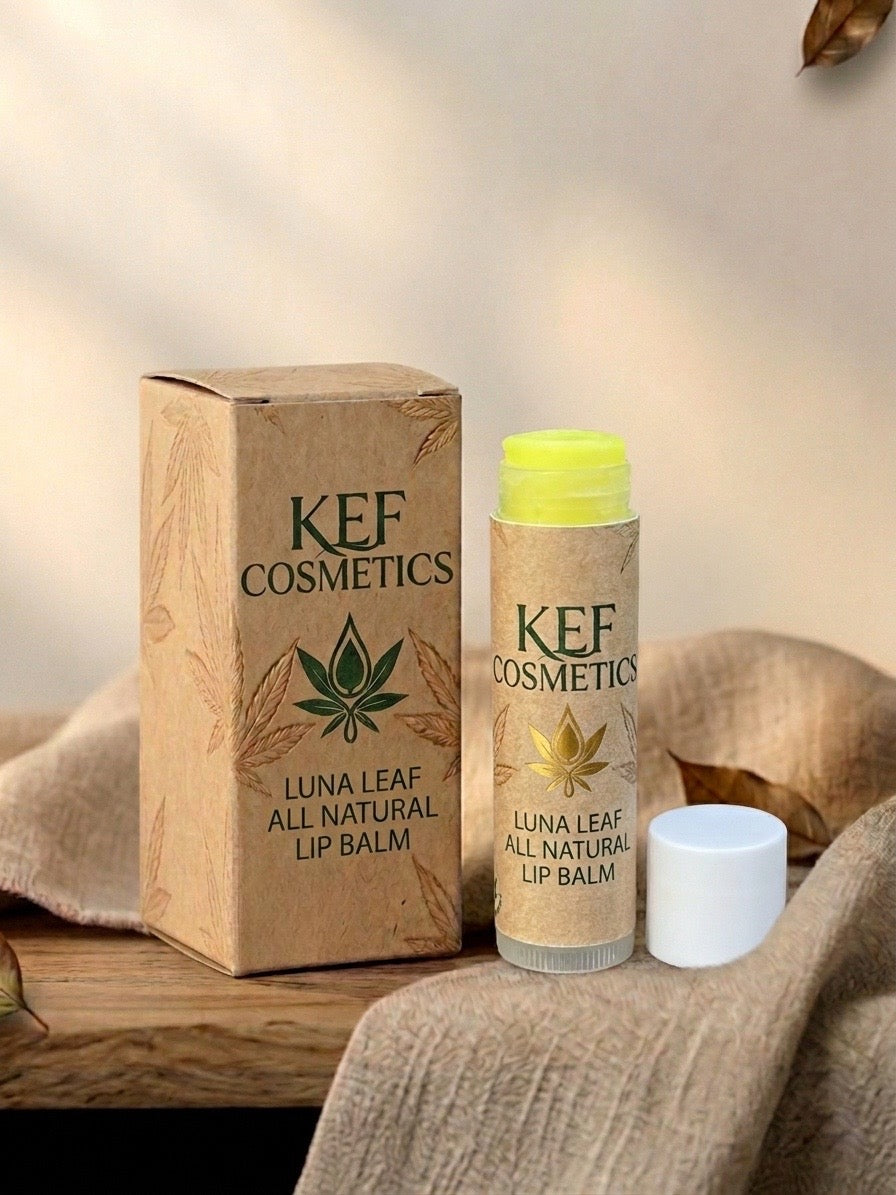 KEF's Luna Leaf All-Natural Lip Balm 🍃