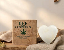 KEF's Seamoss & Lavender Facial Soap for Skin Repair
